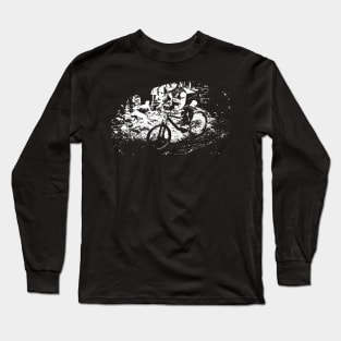 mtb downhill Long Sleeve T-Shirt